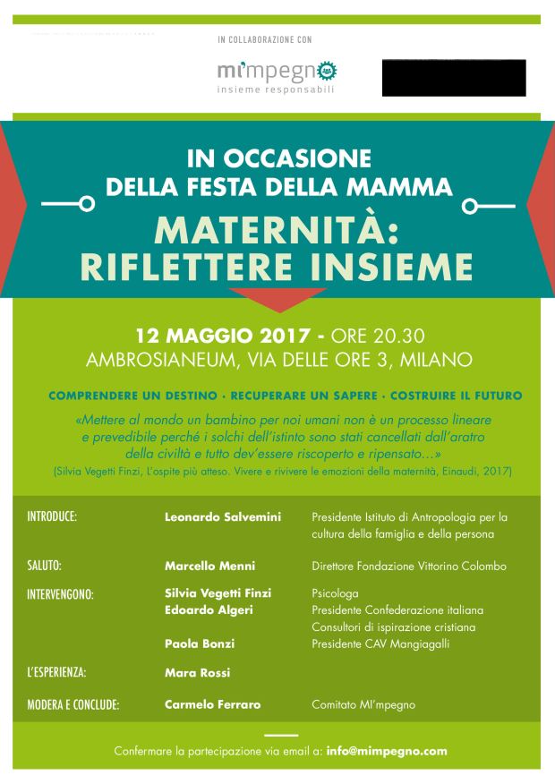 m'impegno_meternità 12 maggio 2017