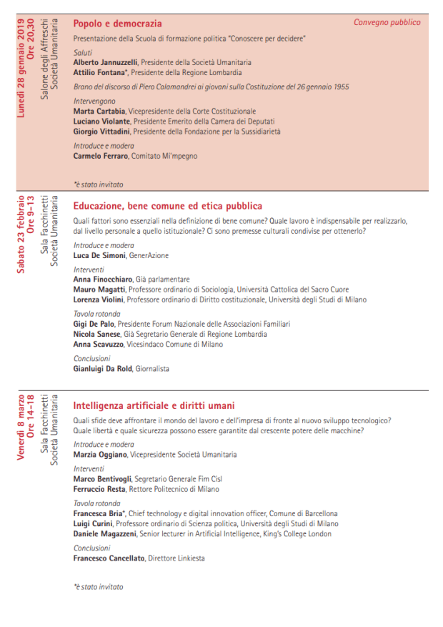 programma scuola di formazione politica conoscere per decidere 2