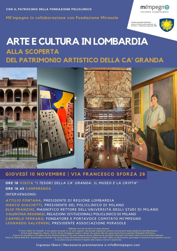 10 novembre 2022 arte e cultura
